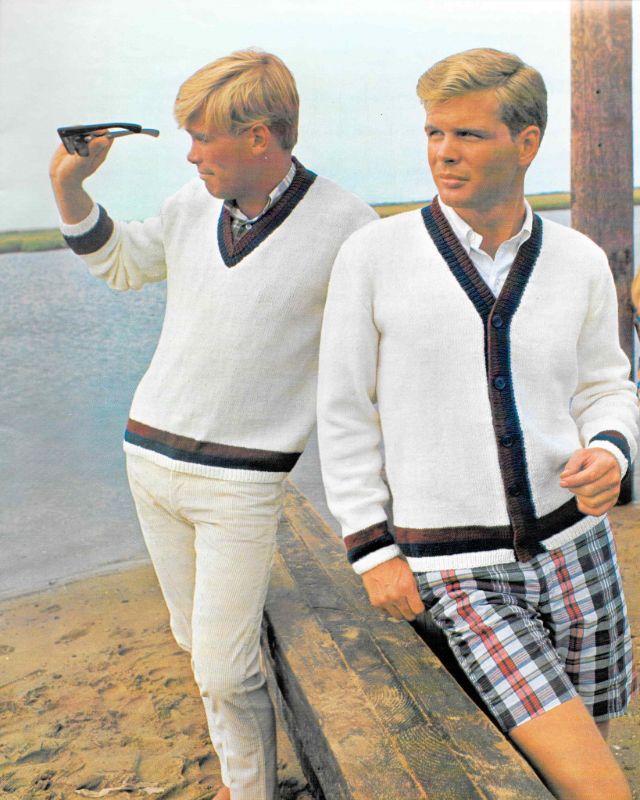 Cool Pics That Defined Men's Knitwear in the Late 1960s ~ Vintage Everyday