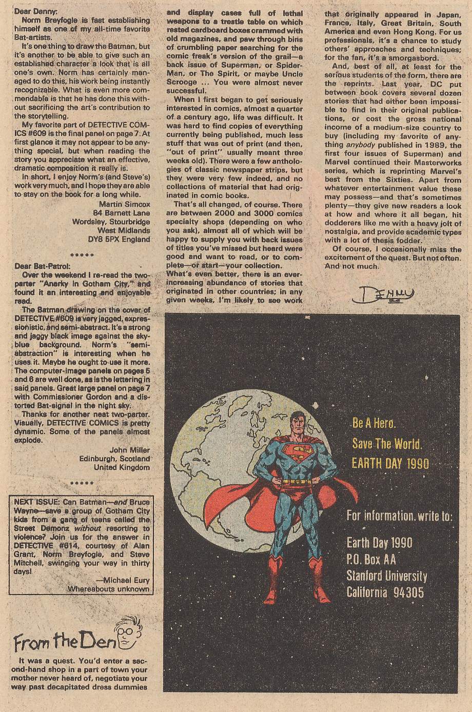 Read online Detective Comics (1937) comic -  Issue #613 - 24