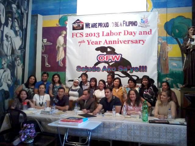 The Filipino Migrants MABUHAY! GAWAD MABINI AWARDEE H.E. (MR.) NESTOR