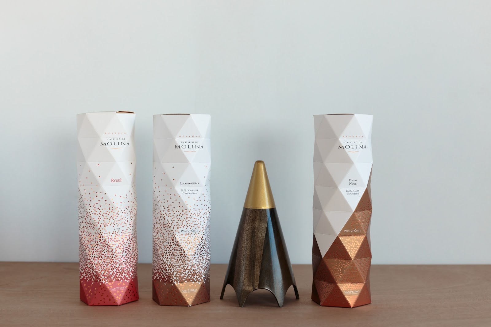 Castillo De Molina Origami Packaging on Packaging of the World