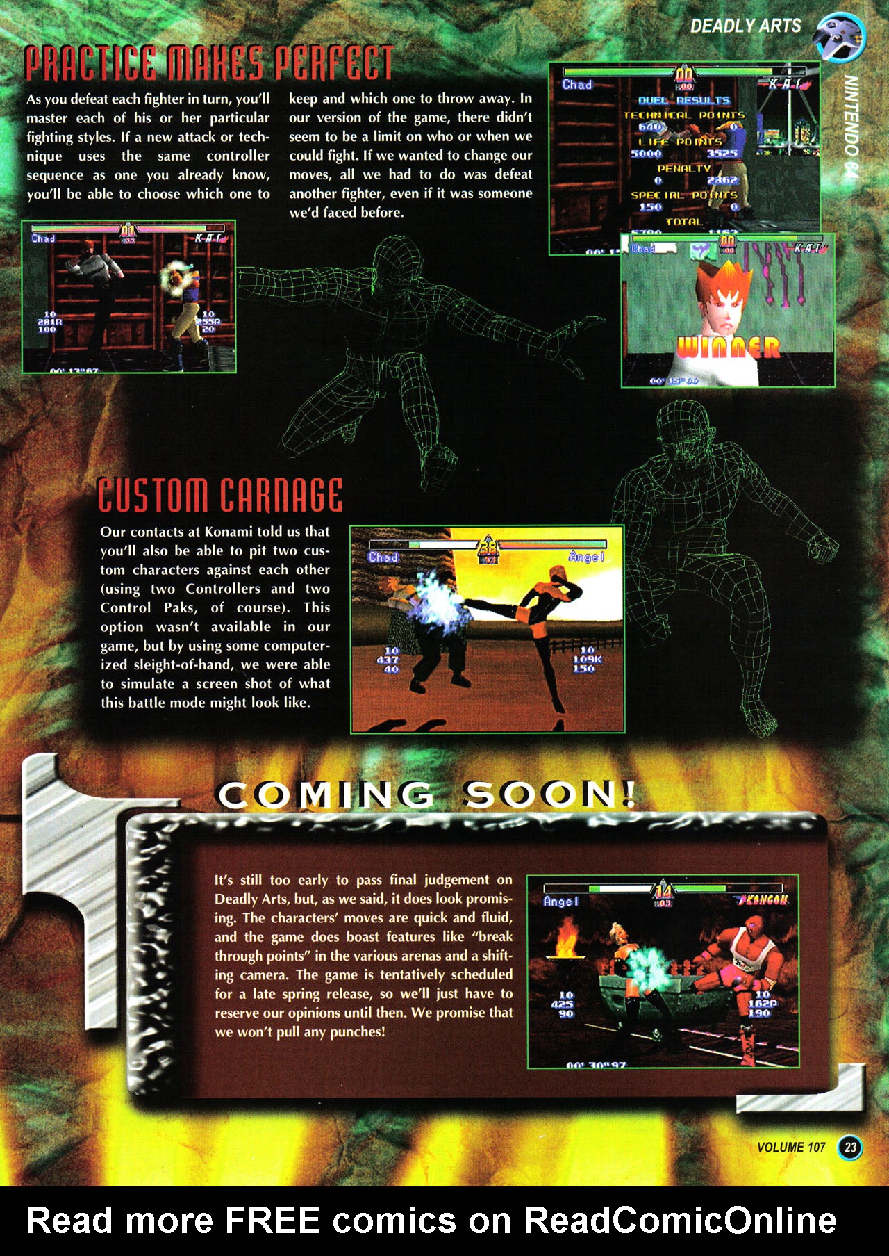 Read online Nintendo Power comic -  Issue #107 - 24