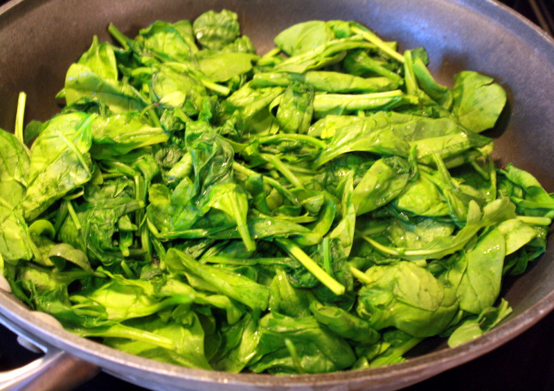 Baked Spinach and Eggs Manila Spoon