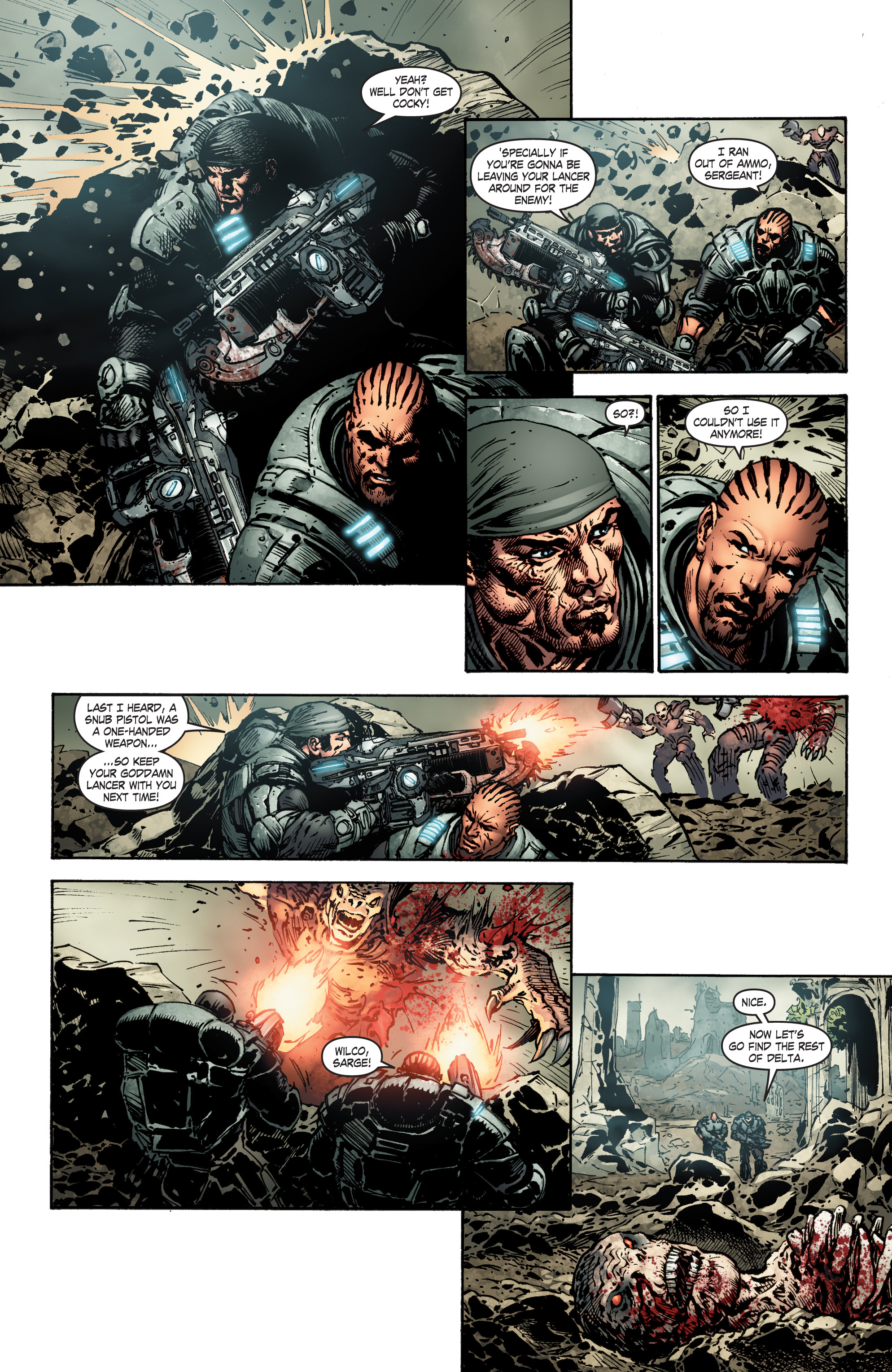 Read online Gears Of War comic -  Issue #1 - 11