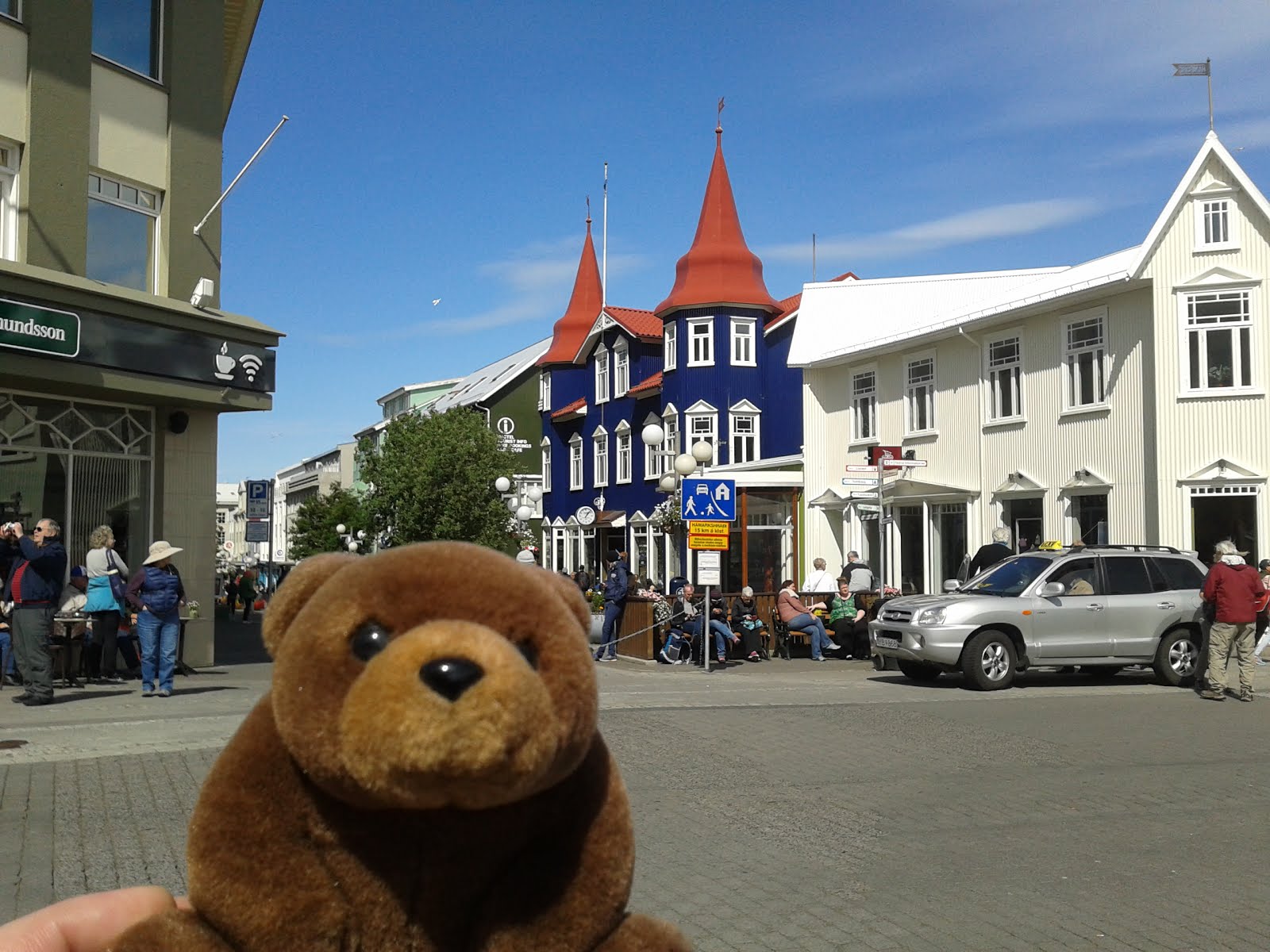 Teddy Bear in Akureyri, Iceland