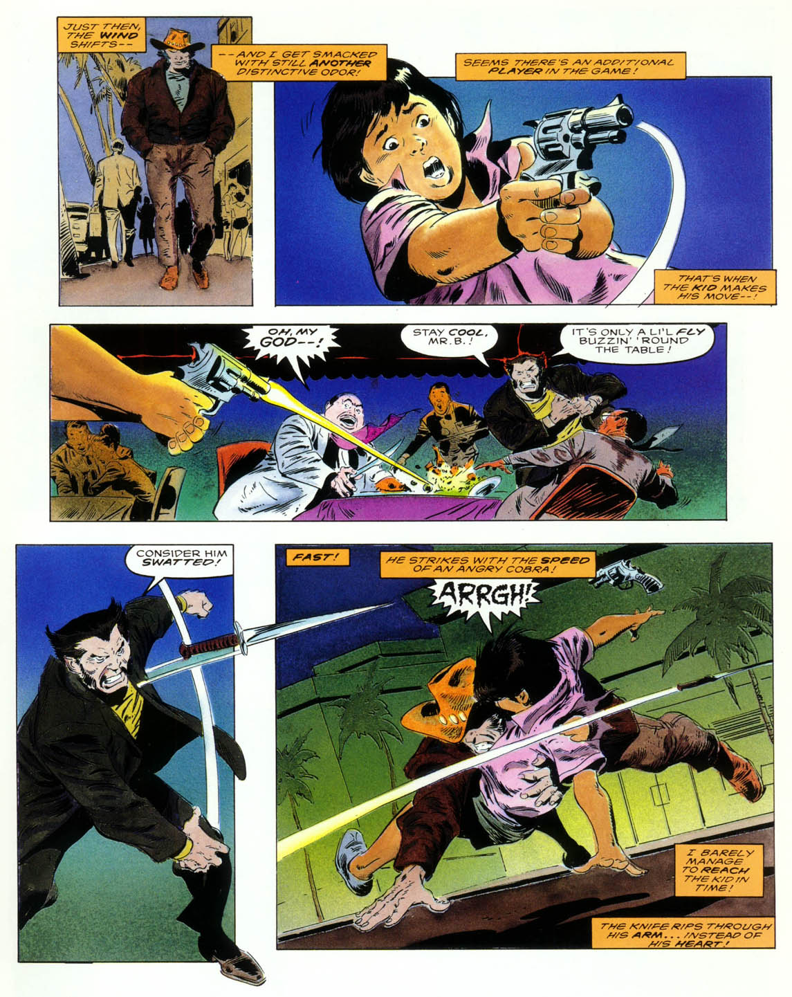 Read online Marvel Graphic Novel comic - Issue #67 - Wolverine - Bloody ...