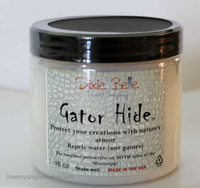 Gator Hide Finish Coffee Table love my simple home