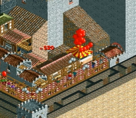 (스압주의) 롤러코스터 타이쿤 장인 - 킹무성