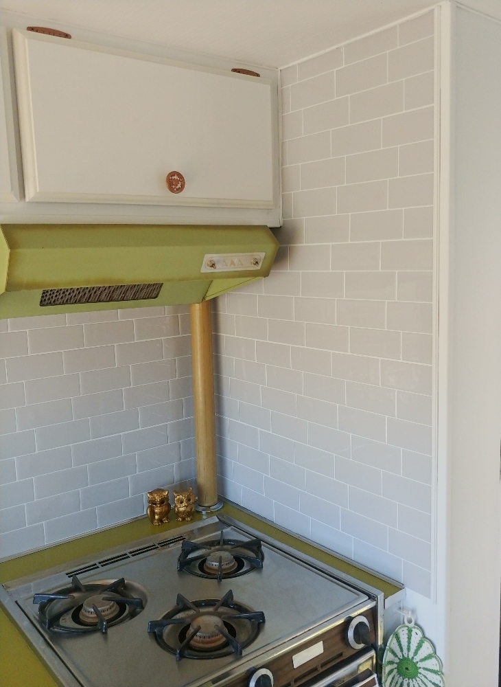 RV Kitchen Backsplash with Smart Tiles Little Vintage Cottage