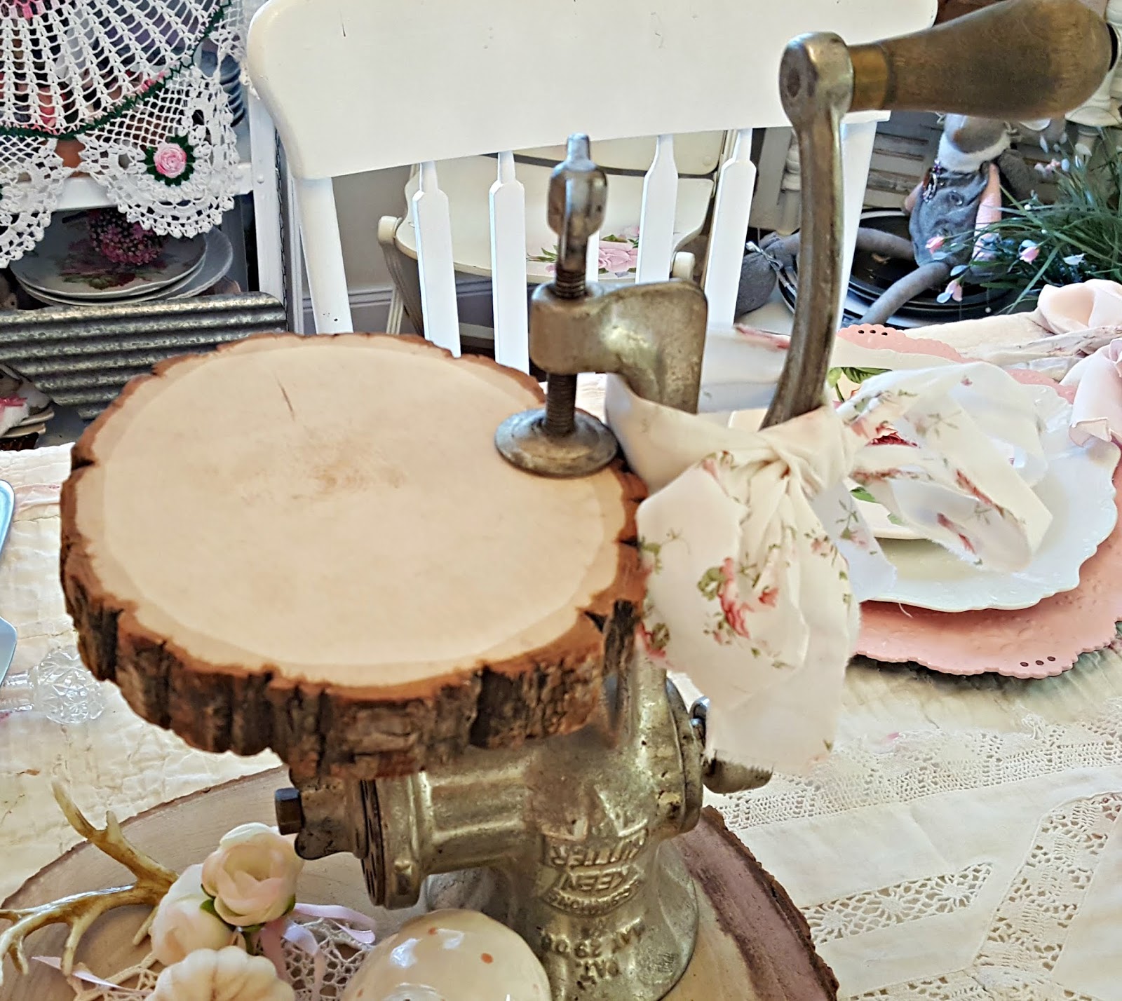 Penny's Vintage Home How to Repurpose a Vintage Meat Grinder