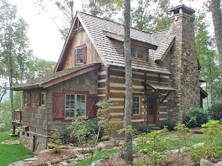 แบบบ้านโครงสร้างไม้ผนังหิน