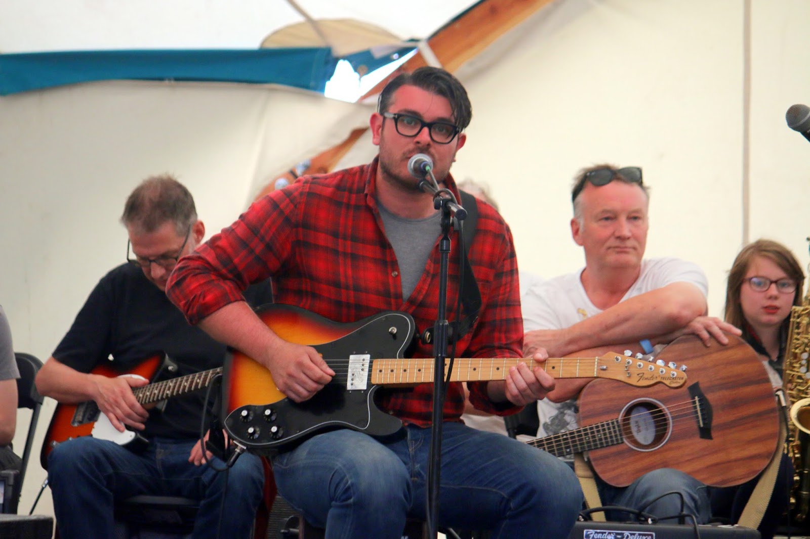 The North East Theatre Guide Review Putting The Band Back Together in