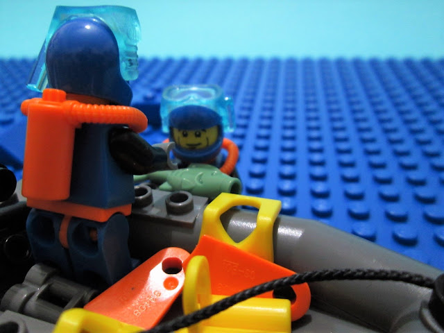 MOC LEGO Mergulhadores