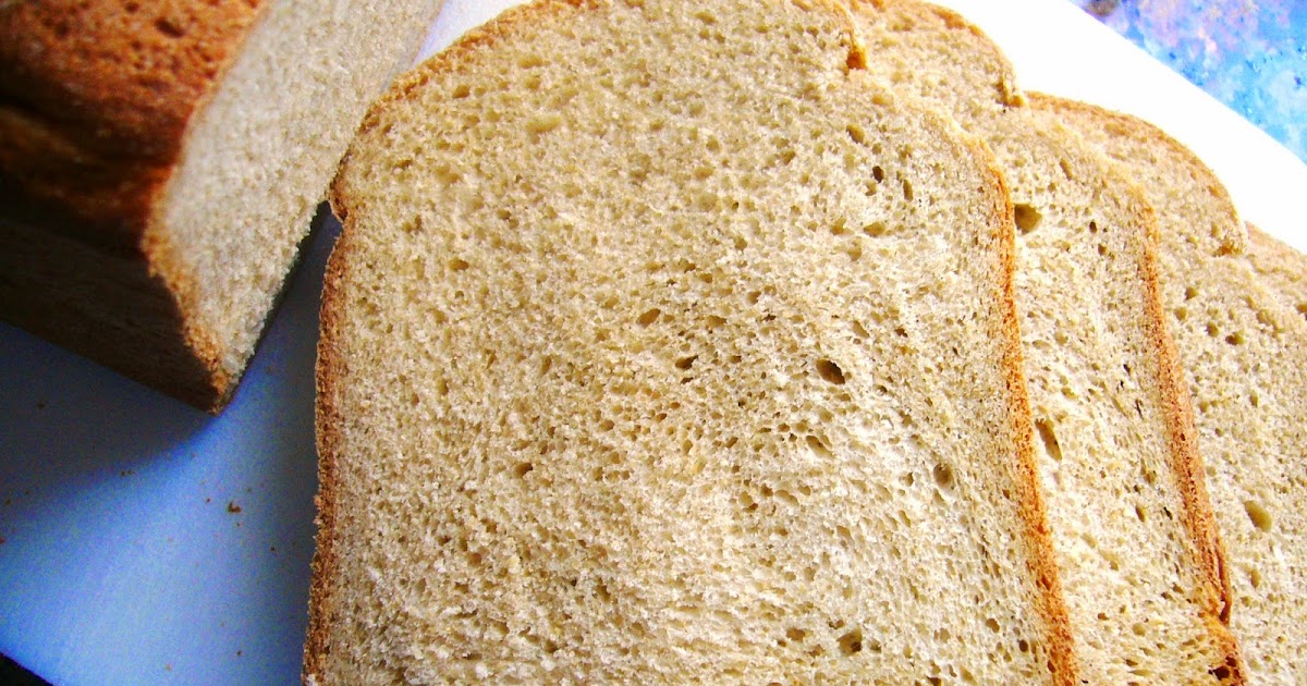 Nurturing Cuisine Whole Wheat Sandwich Bread Bread Machine Recipe
