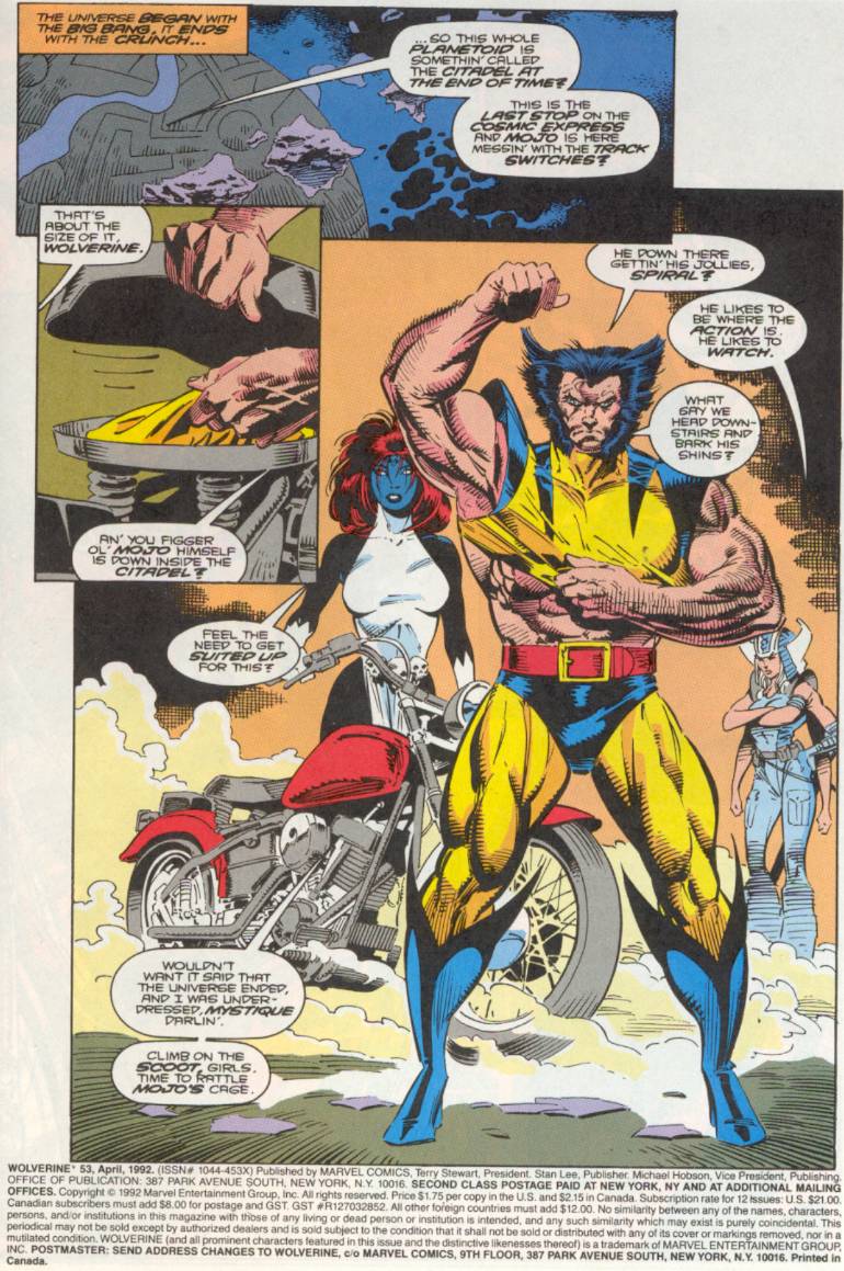 Read online Wolverine (1988) comic -  Issue #53 - 2