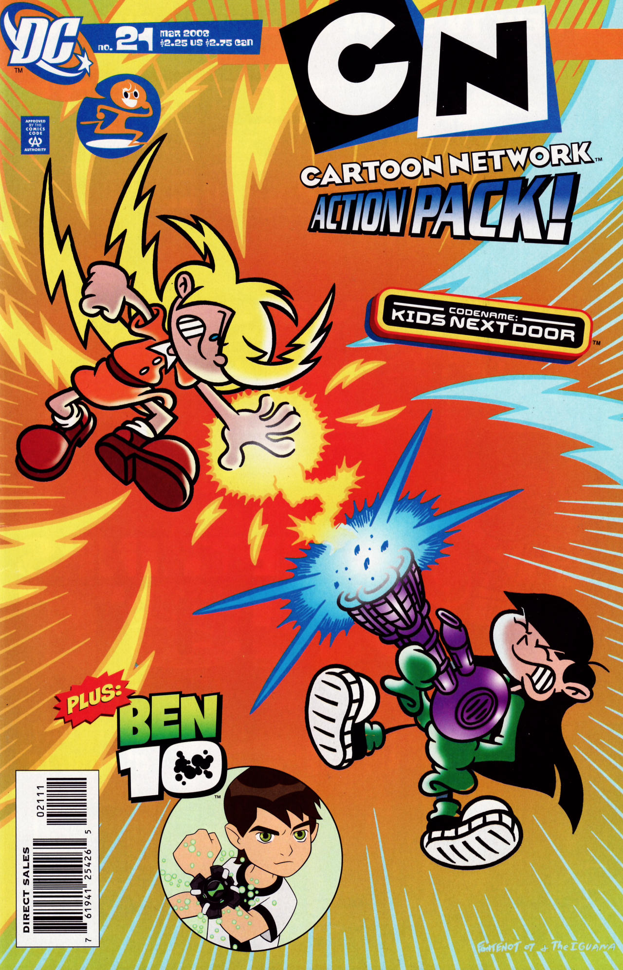 Read online Cartoon Network Action Pack comic -  Issue #21 - 1