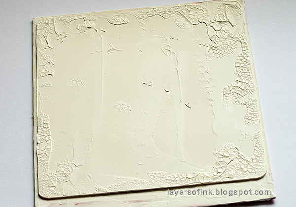 Layers of ink - Roses Mixed Media Panel Tutorial by Anna-Karin Evaldsson.