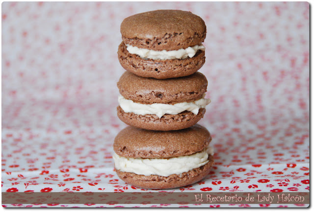 Macarons de Chocolate y Cafe