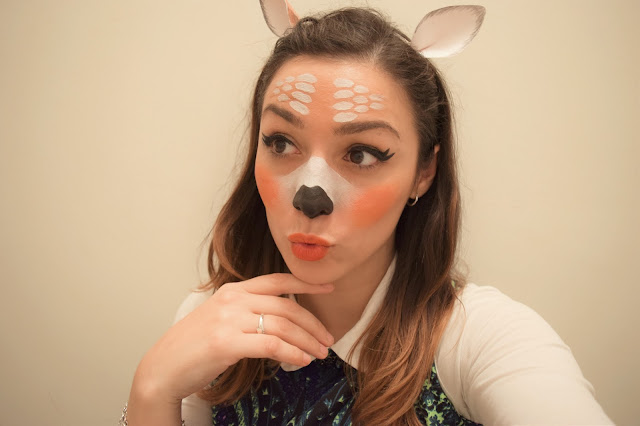 What Cat Says - Halloween Makeup | Snapchat's Deer Filter