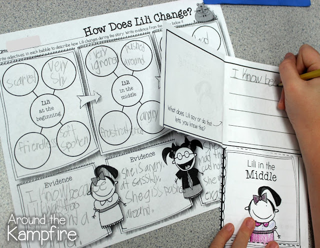 Louder, Lili by Gennifer Cheldenko. Graphic organizer to show how the main character changes throughout the story. A perfect back to school book about classroom community, friendship, and finding your own voice. This post has lots of ideas for working with the book. This is a great book to also use for encourage and support shy students.