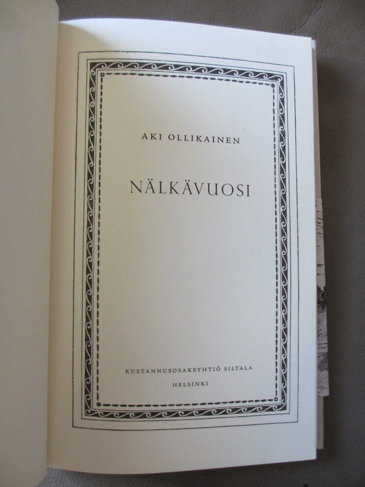 Aki Ollikainen Nälkävuosi (2012)