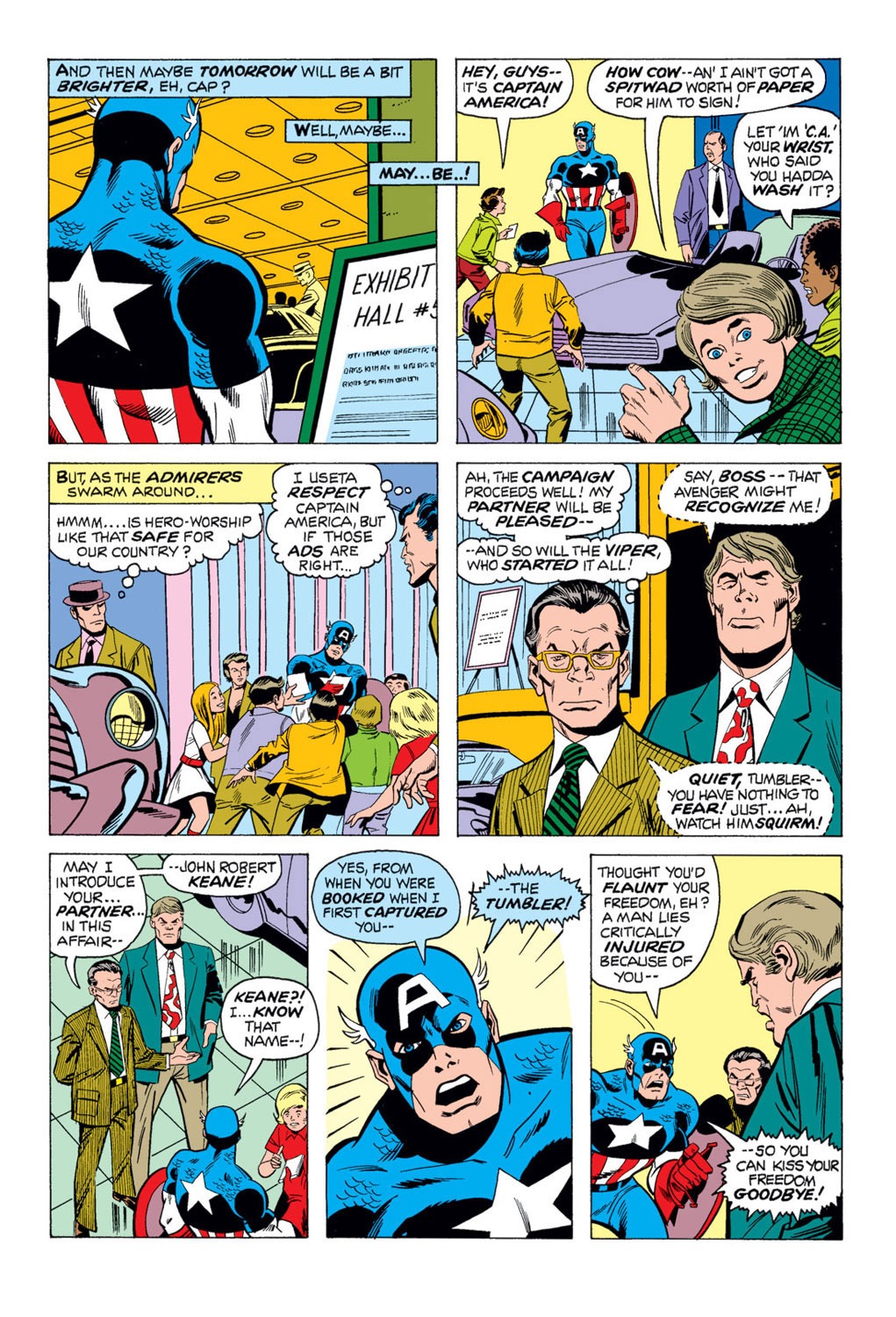 Read online Captain America (1968) comic -  Issue #169 - 18