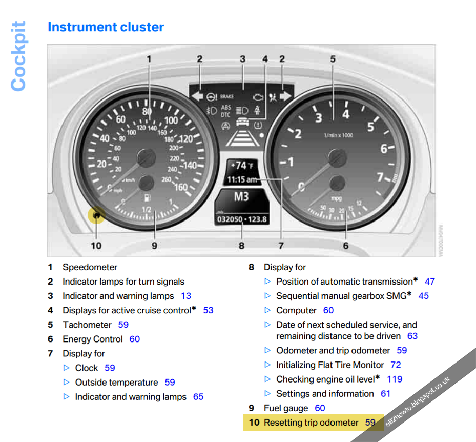 BMW E92 Howto Guides Hidden BC Menus Accessing and Unlocking