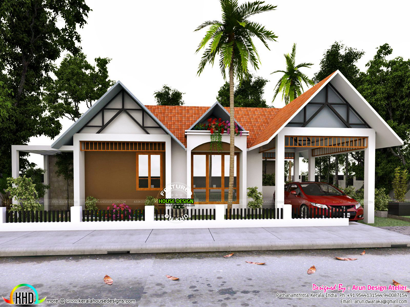 Superb single floor home Kerala home design and floor