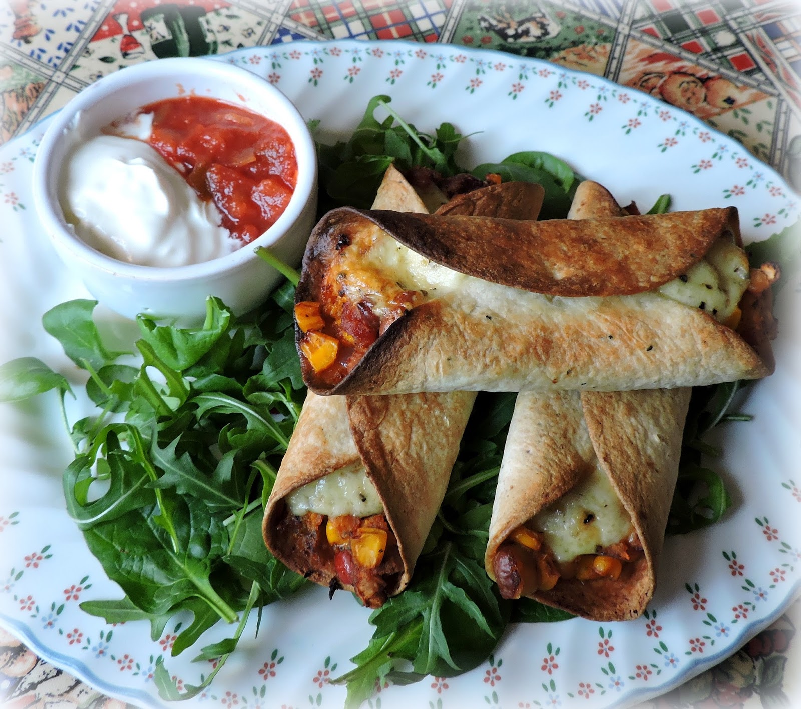 Crispy Baked Sweet Potato, Corn & Bean Flautas The English Kitchen