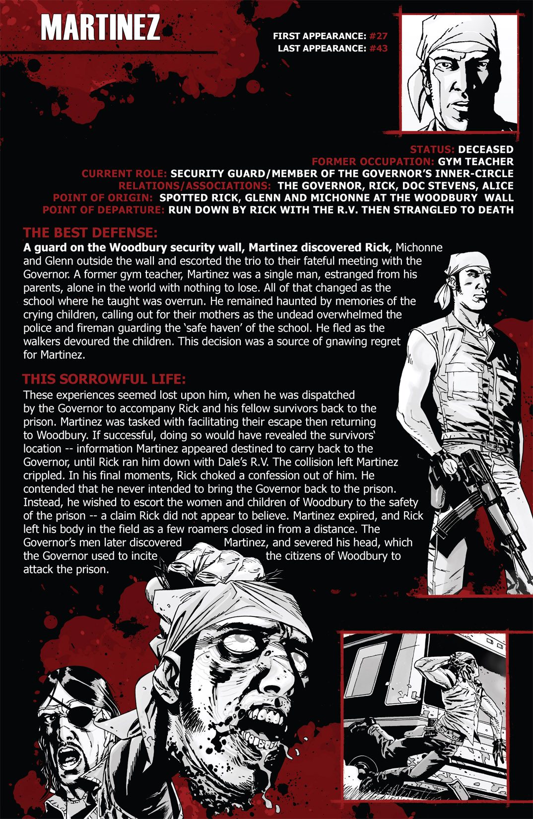 Read online The Walking Dead Survivors' Guide comic -  Issue # TPB - 80
