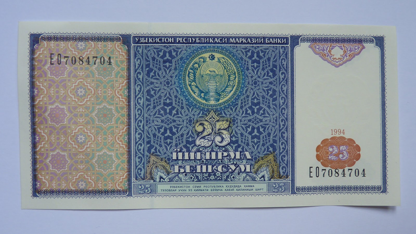 Уз сум. 25 Сум 1994 Узбекистан. Узбекистан 1994 год валюта. Банкноты Узбекистана 1994. Узбекистан 25 сум 1994 года обе стороны.