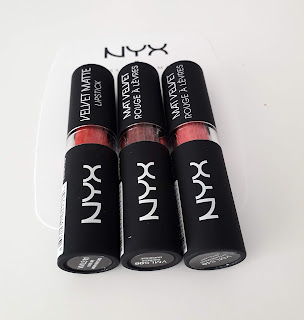 NYX Professional Makeup Velvet Matte lipstick