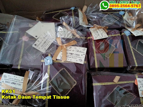 Jual Kotak Daun Tempat Tissue