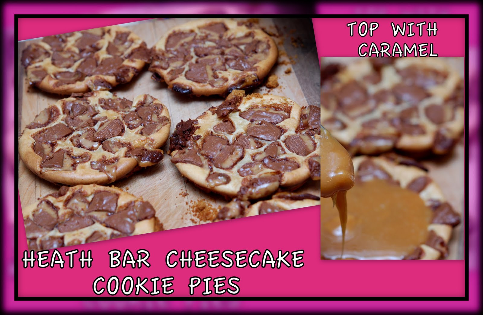 Hugs & CookiesXOXO HEATH BAR CHEESECAKE