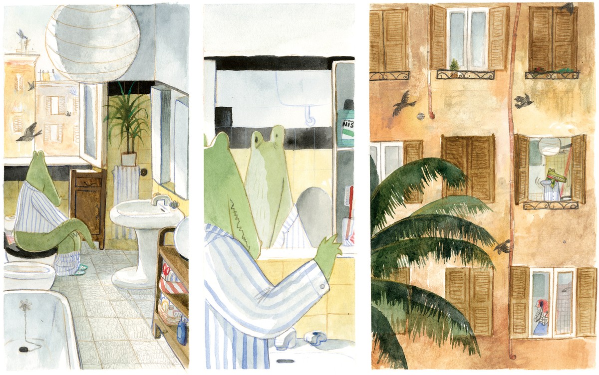 Kinderbuchkiste Krokodillo