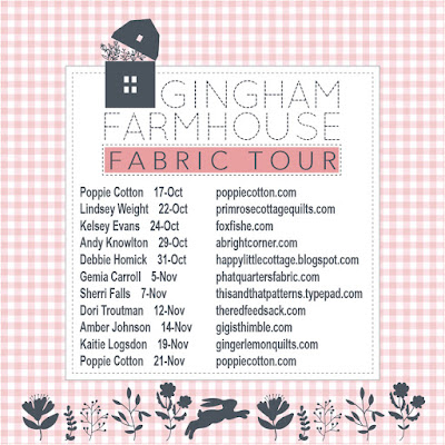 Gingham Farmhouse fabric tour