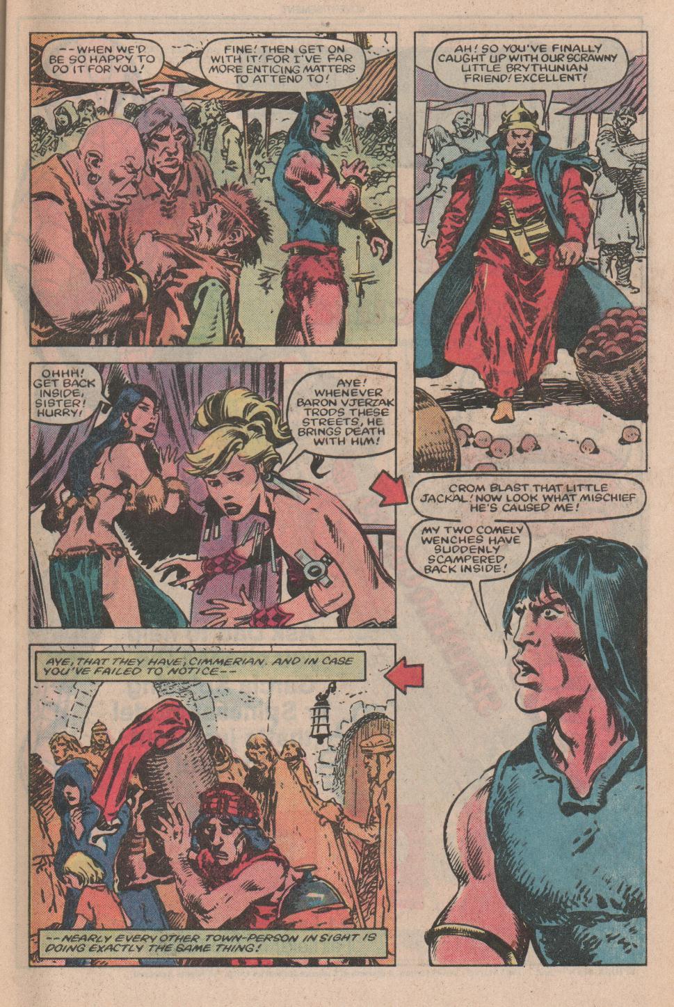 Read online Conan the Barbarian (1970) comic -  Issue #155 - 4