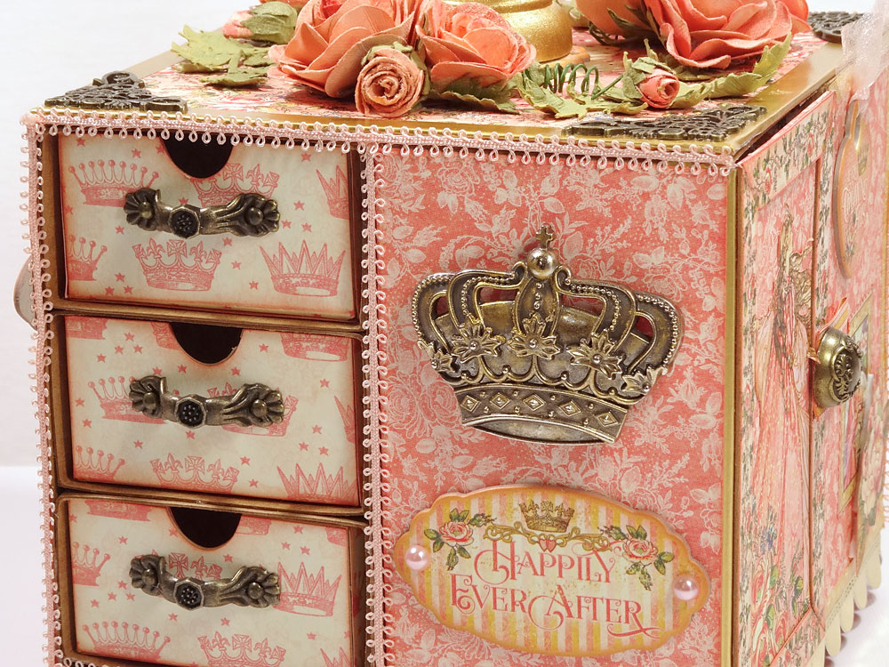 Creative Journey Rotating Princess Jewelry Box with Video