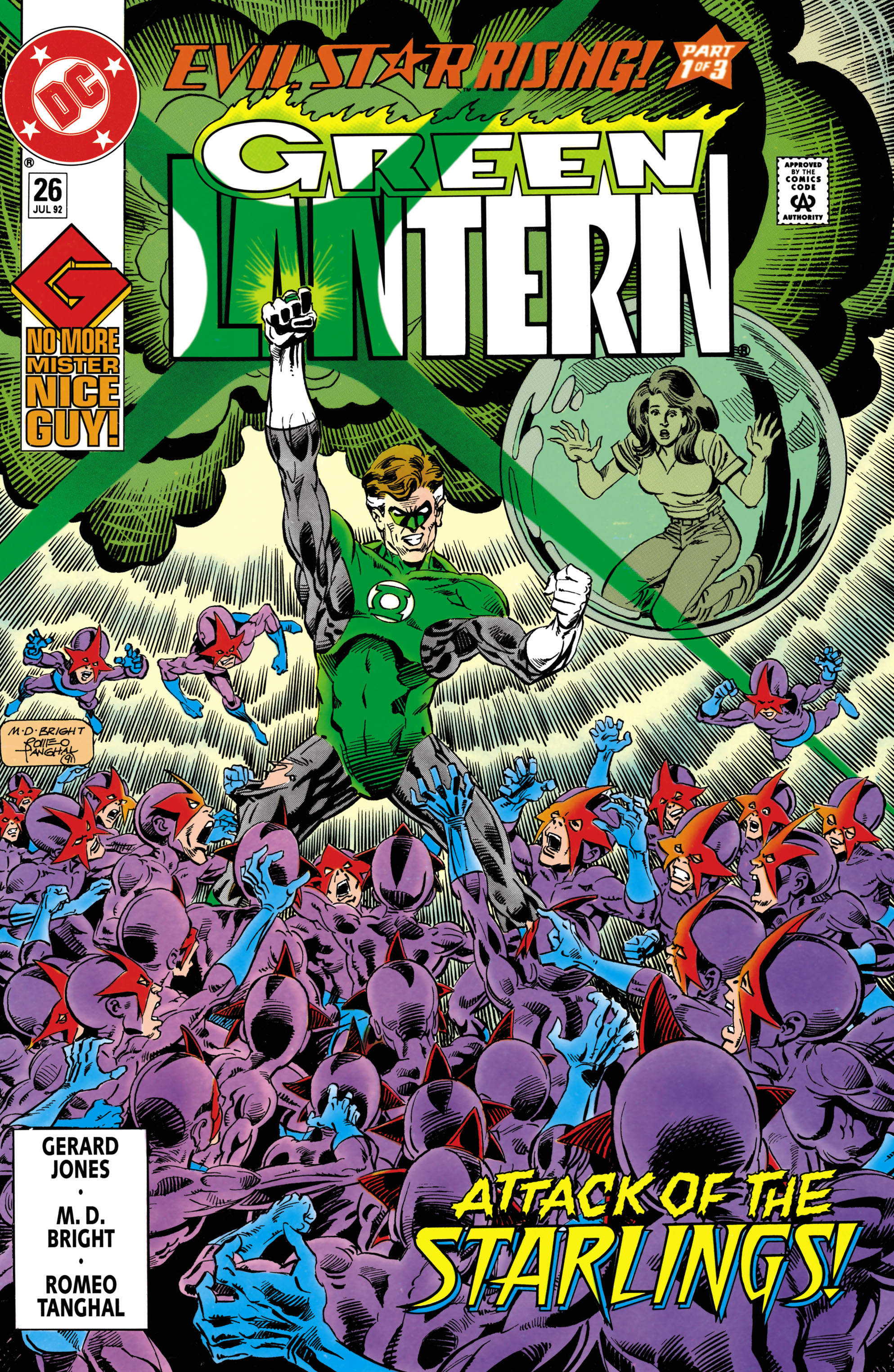 Read online Green Lantern (1990) comic -  Issue #26 - 1