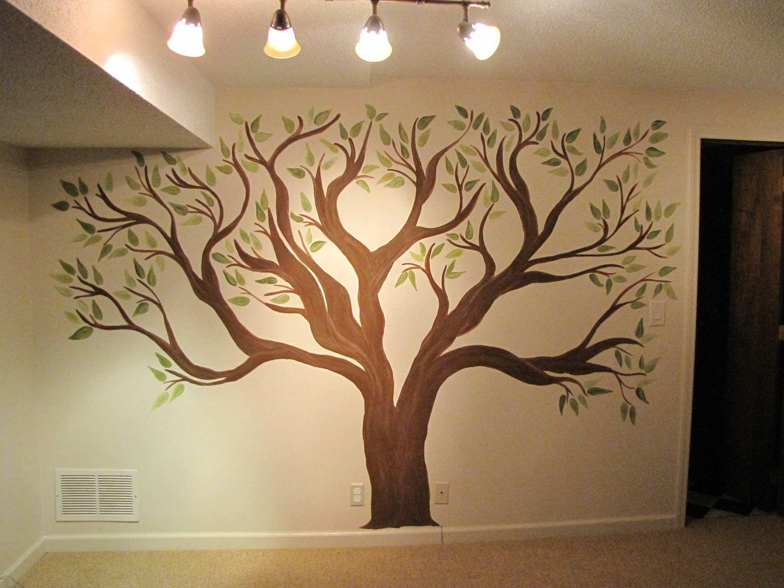 Creative Genius Art Family Tree wall mural