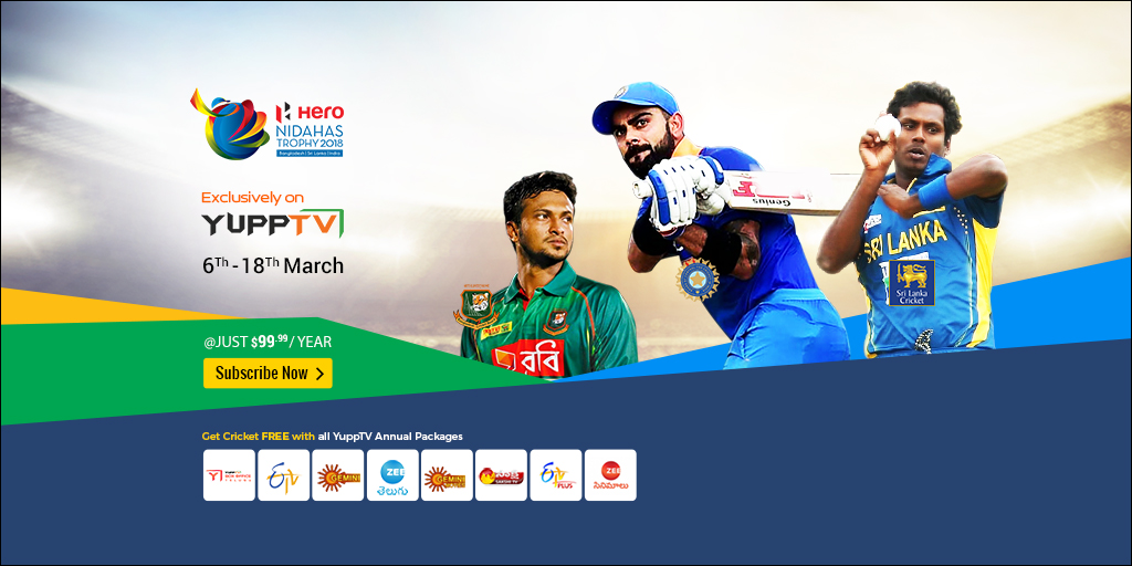 Watch Nidahas Trophy 2018 Live