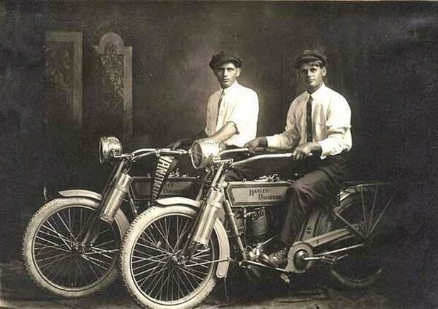 Los creadores de la Harley-Davidson