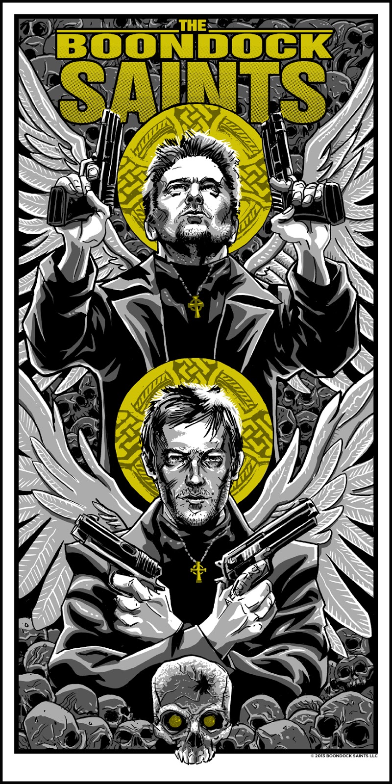 INSIDE THE ROCK POSTER FRAME BLOG: The Boondock Saints Poster by Tim ...