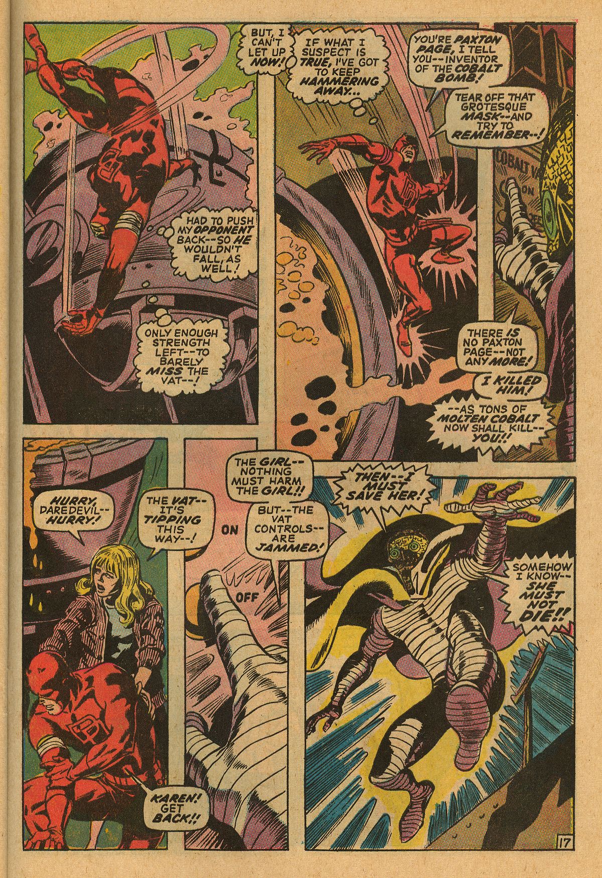Read online Daredevil (1964) comic -  Issue #57 - 29