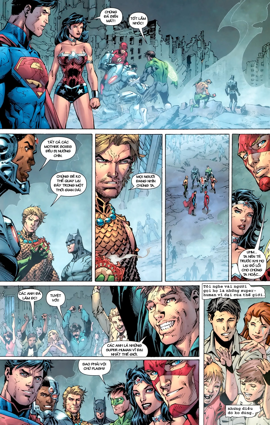 Justice League chap 6 trang 22