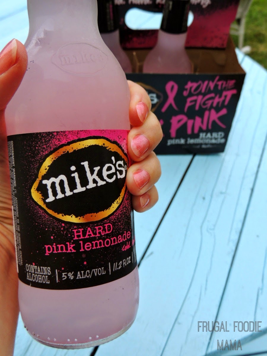 "Drink Pink" and Join the Fight with mike's hard lemonade via thefrugalfoodiemama.com #mymikesmoment
