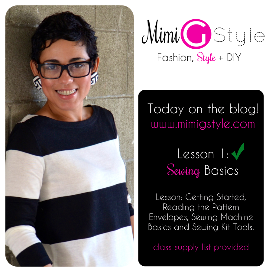 Lesson 1 Intro to Sewing Basics Fashion, Lifestyle, and DIY