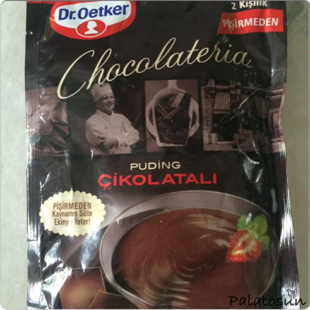 maşallah palatosunuma ) Dr. Oetker Chocolateria Puding (Pişirmeden)