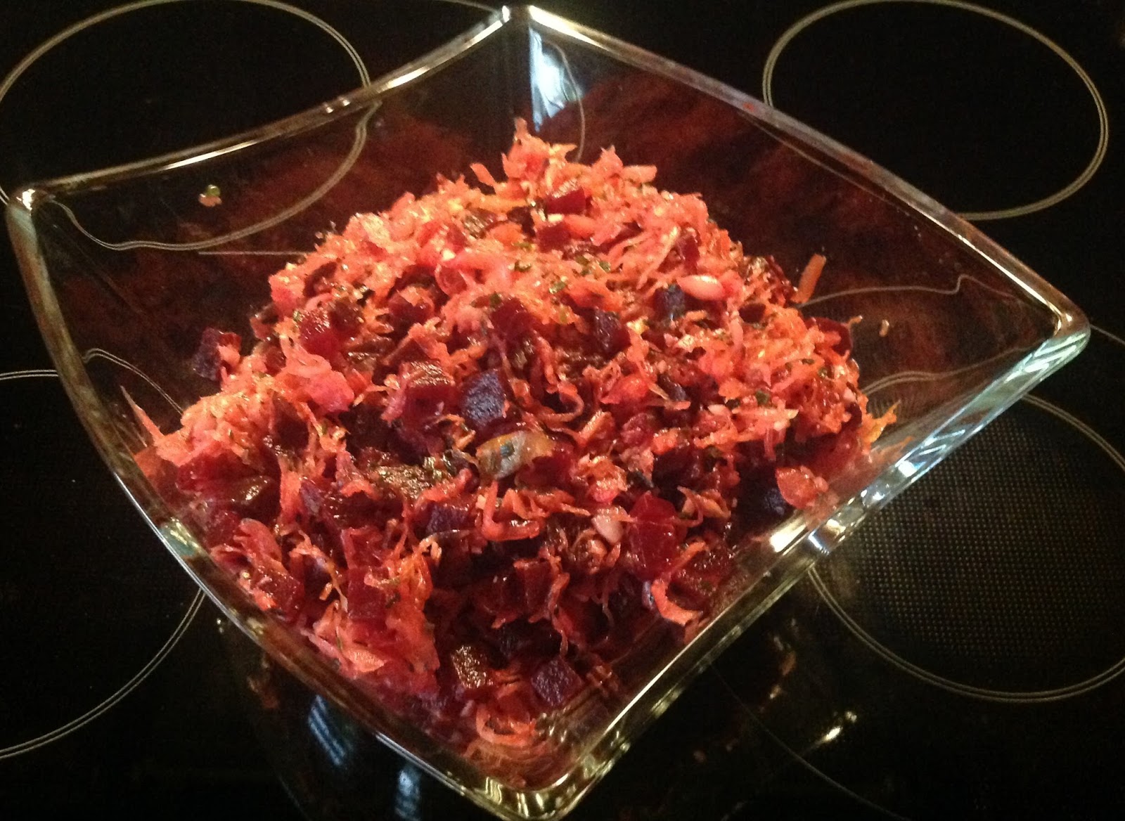 Wessels Küchenwelt: Sauerkraut-Rote Bete Salat