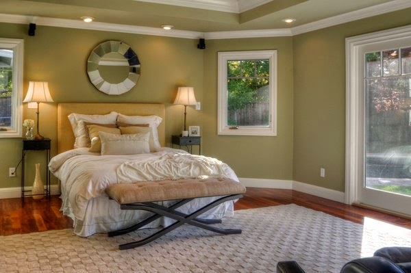 painted-room2 Strong colors on walls