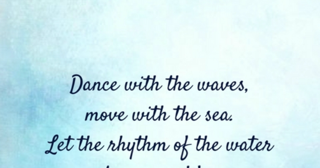 Christy Ann Martine Dance with the Waves Move with the Sea by Christy